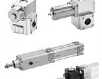 Accessories for pneumatic cylinders